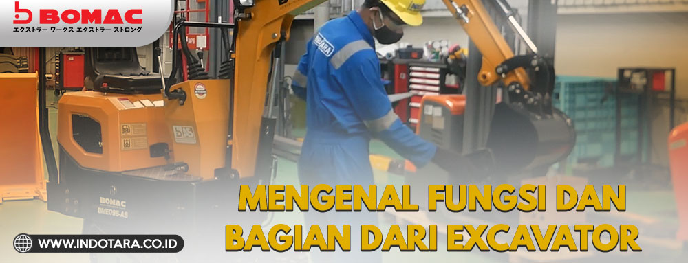 Mengenal Fungsi Dan Bagian Dari Excavator